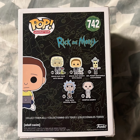 GameStop Exclusive Morty with Laptop Funko pop - Picture 3 of 7